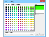Color dialog web safe